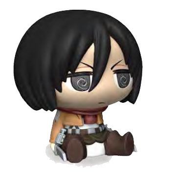 Attack on Titan - Mikasa Spardose / Chibi Version: Plastoy