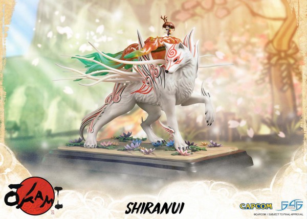 Okami - Shiranui Statue: First 4 Figures