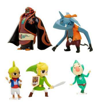 World of Nintendo - Zelda Wind Waker Minifiguren 5er-Pack: Jakks Pacific