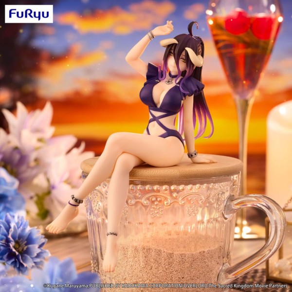Overlord - Albedo Noodle Stopper Figur / Swimsuit - Dark Purple Color Version: Furyu