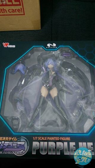 Hyperdimension Neptunia - Purple Heart Figur / Neptune: Wing // NEU