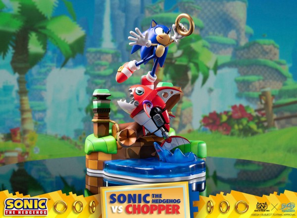 Sonic Generations - Sonic vs Chopper Diorama: Gnftoyz