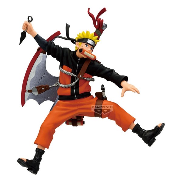 Naruto Shippuden - Naruto Uzumaki Figur / Vibration Stars - 72 Series: Banpresto
