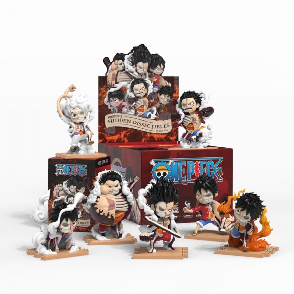 One Piece - 1x Blind Box Hidden Dissectibles Series 06 (Luffy Gear's): Mighty Jaxx