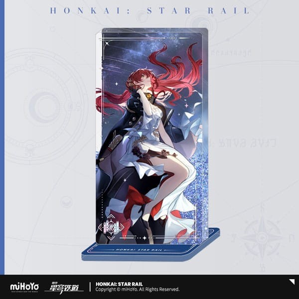 Honkai: Star Rail Light - Cone Acryl Ornament mit Glitzer / Himeko Night on the Milky Way: MiHoYo