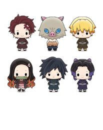 Demon Slayer - Chokorin Mascot Series Sammelfiguren / 6er Sortiment: MegaHouse