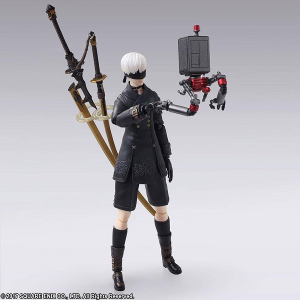 NieR RepliCant/Gestalt - 9S (YoRHa No. 9 Type S) Actionfigur / Bring Arts: Square Enix