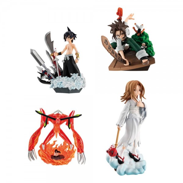 Shaman King - Sammelfiguren / Petitrama Series - Over Soul : MegaHouse