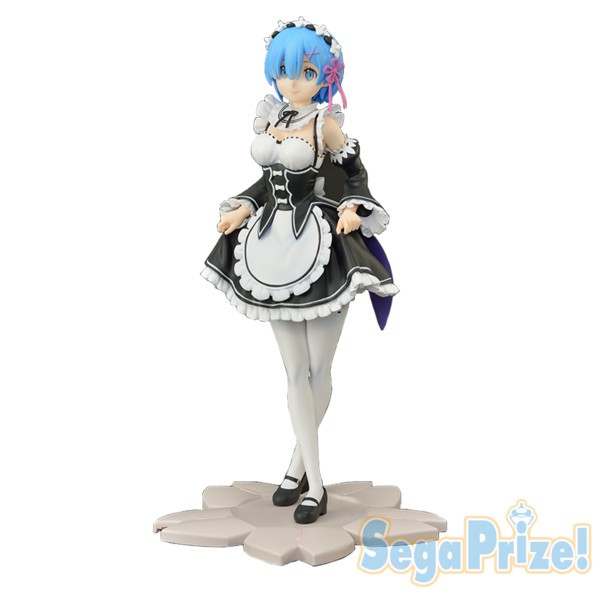 Re:Zero Starting Life in Another World - Rem Figur / PM Figure - Curtsey Version: Sega