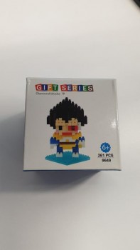 Gift Series Dragonball Z - Vegeta Klemmbaustein-Figur: QCF Gift Series Dragonball Z - Vegeta Klemmbaustein-Figur: QCF
