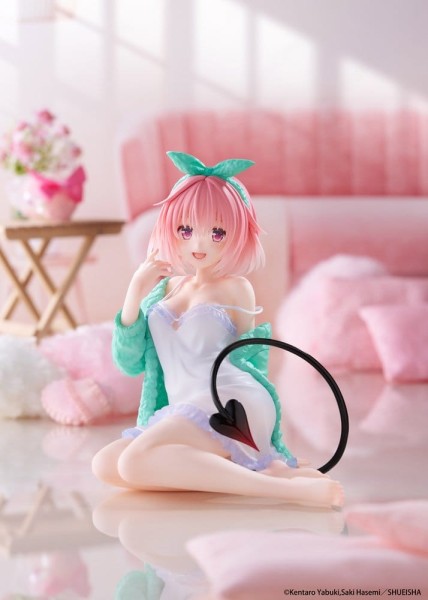 To Love-Ru - Momo Statue / Desktop Cute (Roomwear Ver.): Taito Prize