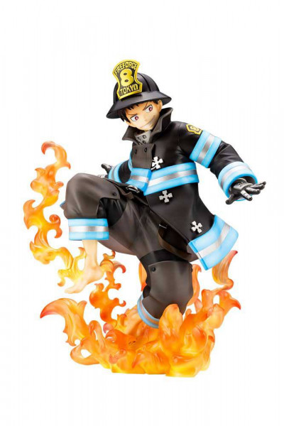 Fire Force - Shinra Kusakabe Statue / ARTFXJ: Kotobukiya