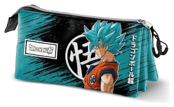 Dragon Ball - Saiyajin Blue Federmäppchen / Dreifach: Karactermania