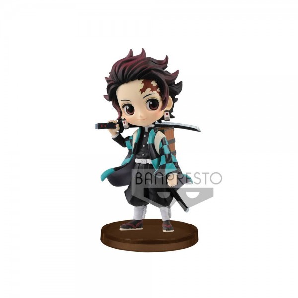 Demon Slayer Kimetsu no Yaiba - Tanjiro Kamado Figur / Q Posket Vol.2: Banpresto