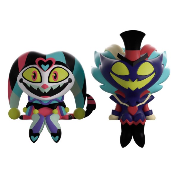 Helluva Boss - Fizz & Ozzie Vinyl Figuren / Monitor Buddiez: Youtooz