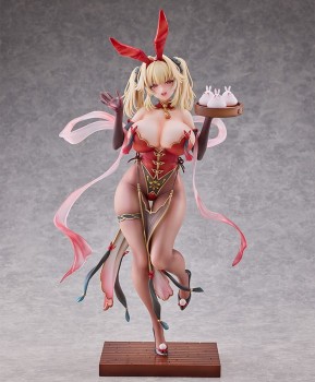 Moehime Union - Cheongsam Bunny Stella Statue: BINDing Moehime Union - Cheongsam Bunny Stella Statue: BINDing
