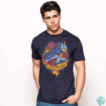 Digital Friendship - Motivshirt Größe "L" / Unisex: Pampling Digital Friendship - Motivshirt Größe "L" / Unisex: Pampling