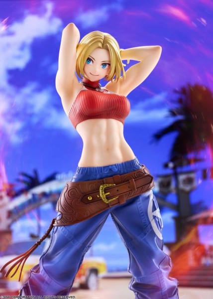 Fighting Girls - Blue Mary Statue / Collection The King of Fighters XV - AmiAmi Limited Edition: Gol