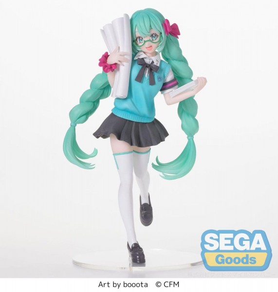 Hatsune Miku Luminasta - Hatsune Miku Figur / 16th Anniversary Booota Version: Sega