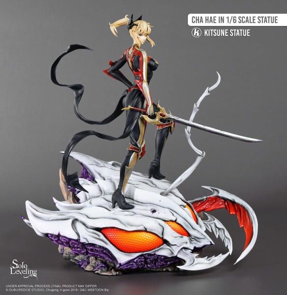 Solo Leveling - Cha Hae-In Statue: Kitsune