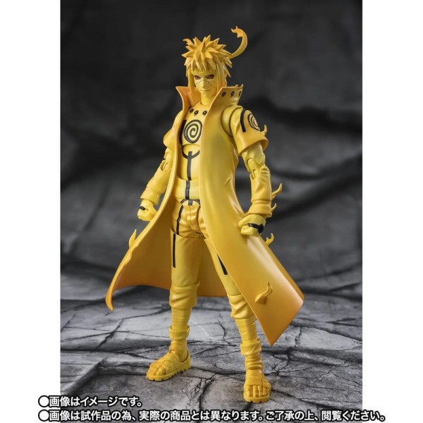 Naruto - Minato Namikaze Actionfigur / S.H.Figuarts - (Kurama Link Mode) -Bond of Light That Shatter