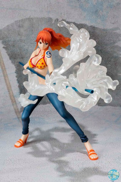 One Piece - Nami Figur - FiguartsZERO / Milky Ball Ver.: Bandai