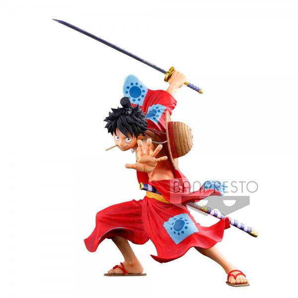 One Piece - Monkey D. Ruffy Figur - WFC 3 Super Master Stars Piece: Banpresto