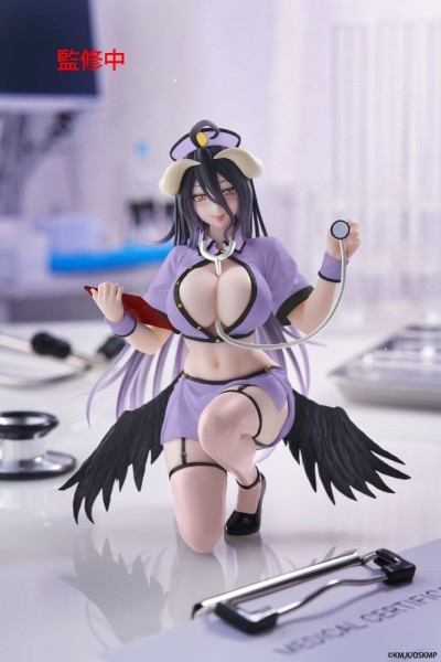 Overlord - Albedo Figur / Renewal - Desktop Cute - Nurse Ver.: Taito Prize