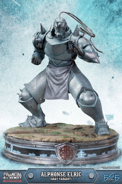 Fullmetal Alchemist Brotherhood - Alphonse Elric Statue / Gray Version: First 4 Figures