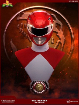 Power Rangers - Red Ranger Büste / PCS Exclusive: Pop Culture Shock Power Rangers - Red Ranger Büste / PCS Exclusive: Pop Culture Shock
