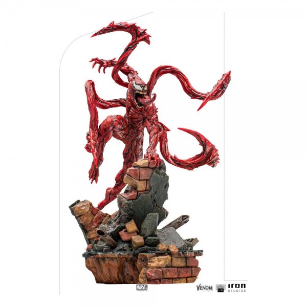 Venom: Let There Be Carnage - Carnage Statue / Art Scale: Iron Studios