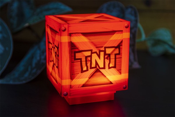 Crash Bandicoot - 3D Lampe Soundfunktion / TNT: Paladone