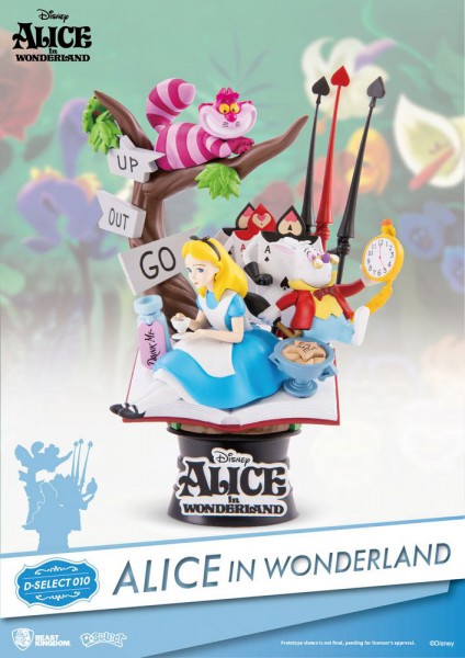 Disney - Alice im Wunderland Diorama / D-Select: Beast Kingdom Toys