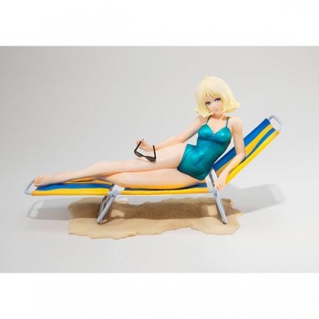 Mobile Suit Gundam Gundam Girls Generation - Sayla Mass Break Time Statue: MegaHouse Mobile Suit Gundam Gundam Girls Generation - Sayla Mass Break Time Statue: MegaHouse