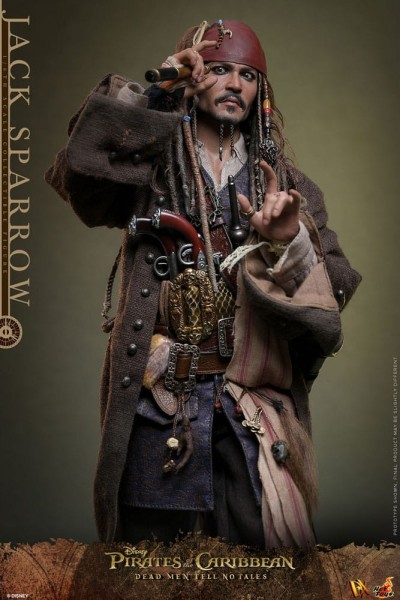 Pirates of the Caribbean: Salazars Rache DX - Jack Sparrow Actionfigur: Hot Toys