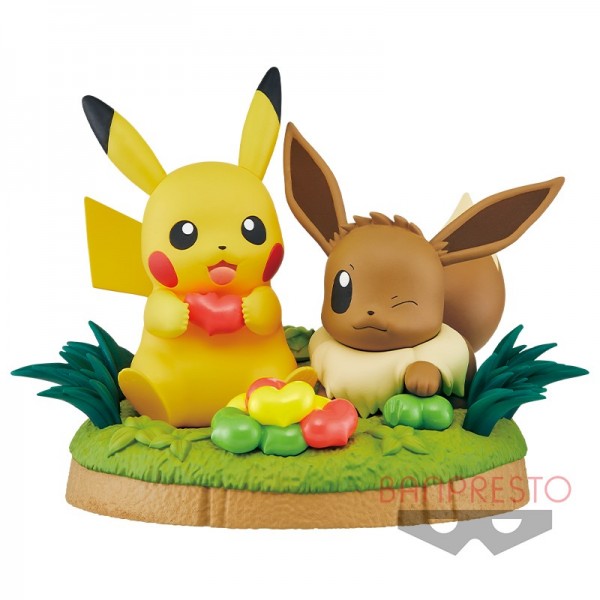 Pokemon - Pikachu & Evoli Figur: Banpresto