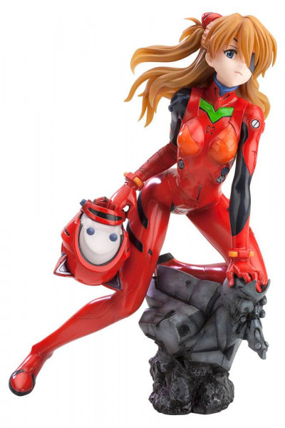 Neon Genesis Evangelion - Asuka Langley Statue / Shikinami Q Plugsuit Version: Kotobukiya