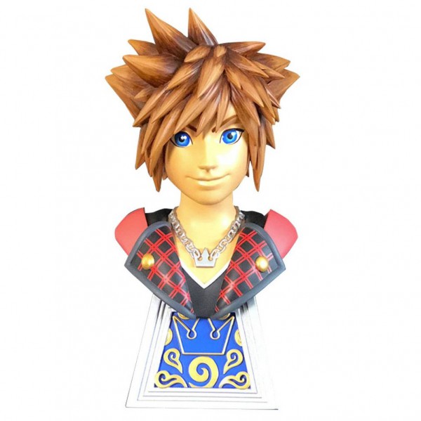 Kingdom Hearts 3 - Sora Büste / 1/2 Scale - Legends in 3D: Diamond Select