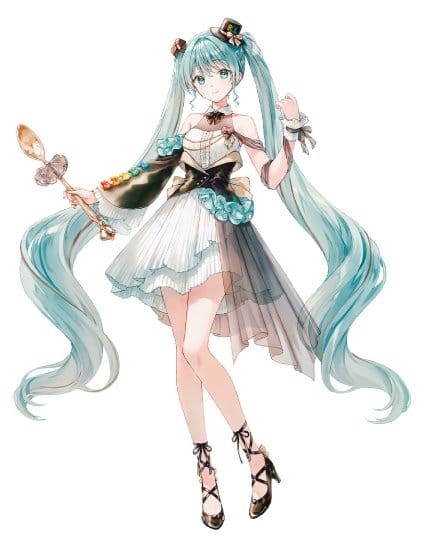 Hatsune Miku Figur / Tirol Choco Collaboration - Coffee Nougat Ver.: Furyu