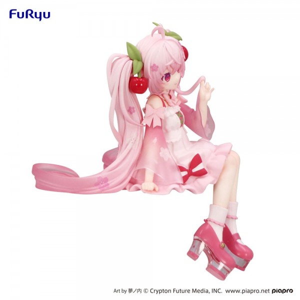 Vocaloid - Sakura Miku Figur / Noodle Stopper: Furyu