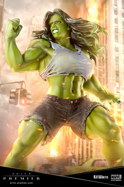 Marvel Comics - She-Hulk Statue / ARTFX Premier: Kotobukiya