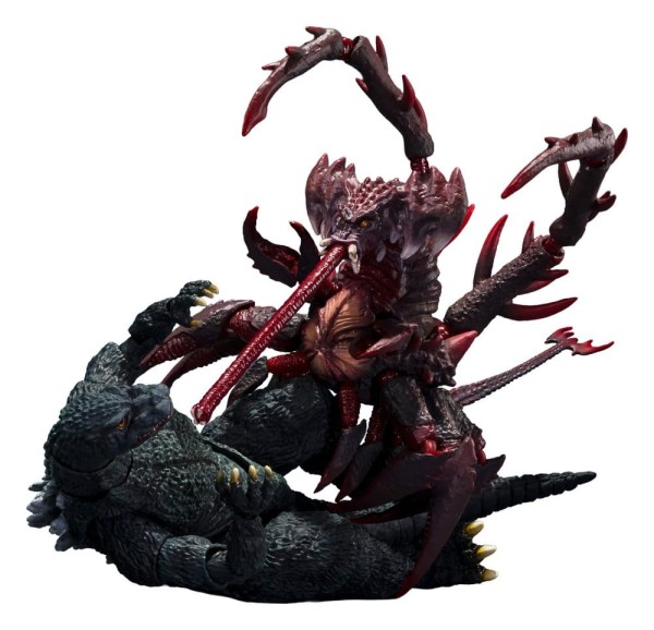 Godzilla - Godzilla Jr & Destoroyah Actionfigur / vs. Destroyah S.H.MonsterArts - Evolution Se: Band
