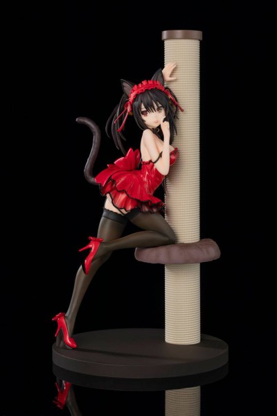 Date A Live - Kurumi Tokisaki Statue / Red Cat Version: Kadokawa