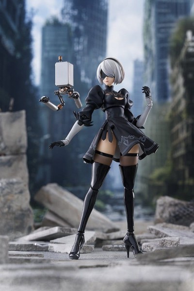 NieR:Automata Ver1.1a - 2B Actionfigur / YoRHa No.2 Type B - Figma: Max Factory