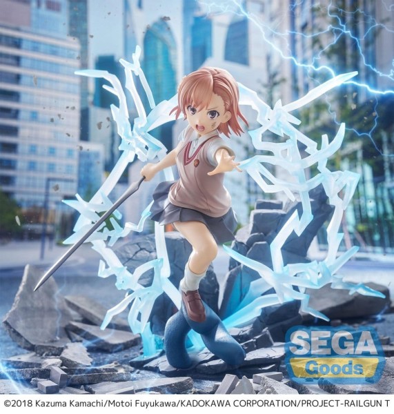 A Certain Scientific Railgun - Mikoto Misaka Figur / T FIGURIZMa: Sega