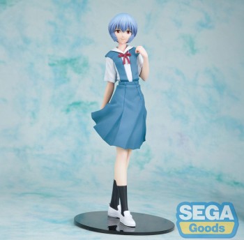 Rebuild of Evangelion - Rei Statue / High Premium - Uniform Ver. Evangelion: New Theatrical Edition: Rebuild of Evangelion - Rei Statue / High Premium - Uniform Ver. Evangelion: New Theatrical Edition: