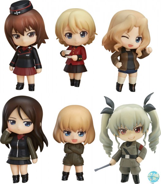 Girls und Panzer Der Film - Mini-Figuren 6er-Pack / Nendoroid Petite: Good Smile Company