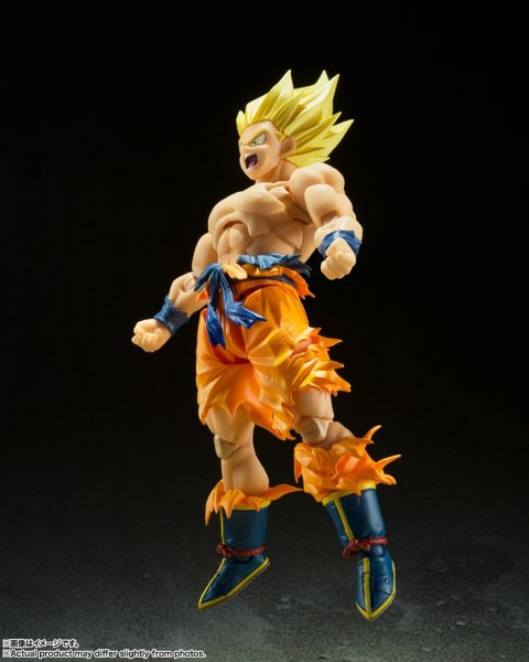 Dragon Ball Z - Super Saiyan Son Goku Actionfigur / S.H. Figuarts - Legendary Super Saiyan: Tamashii