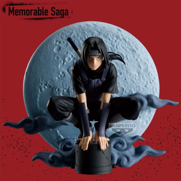 Naruto Shippuden - Itachi Uchiha Figur / Memorable Saga Special: Banpresto