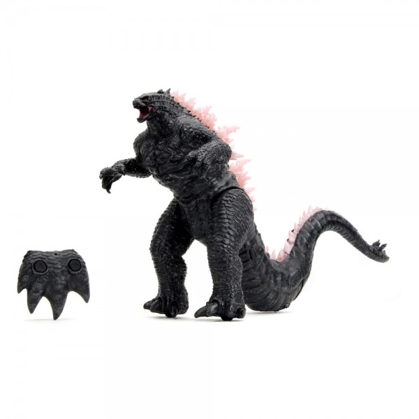 Godzilla x Kong: The New Empire - Heat-Ray Breath Godzilla Figur / RC: Jada Toys